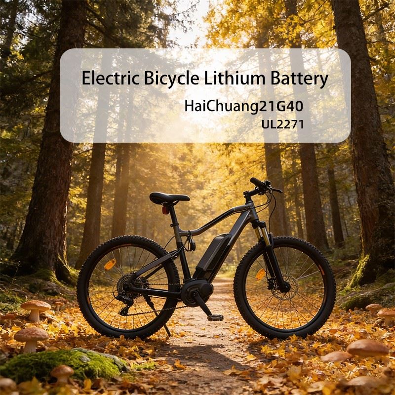 HaiChuang21G40Lithium Battery For Electric Bicycles factory