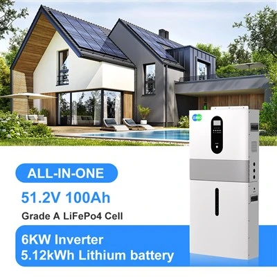 6kW Off-Grid sistem za skladištenje energije 51.2V 100Ah litijum-baterija All-in-One