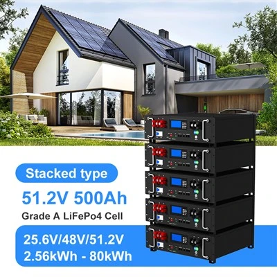 Solarna litijumska baterija 51.2V 500Ah 25kWh nosača servera